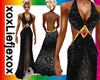 [L] Chic Black Gala Dres
