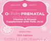 O-Baby Prenatal Vitamins