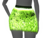 ☢ Fuzzy Skirt Green