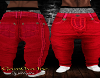 Baggy Red Jeans