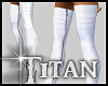 TT*White Fantasy Boots