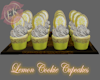 E.K Lemon cookie cupcake
