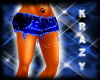 !(kk) Blue Shorts
