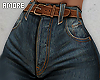 $ Jeans + Belt RL