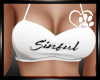 Sinful Half Tank White