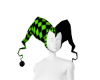 JESTER GREEN/BLK HAT