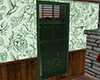 Green Venetian Blinds