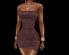 MV Brown Coctail Dress