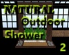 Natural Outdoor Shower 2