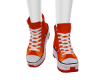 *B* Orange Sneakers