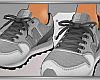 w. Athletes Shoe {Grey}