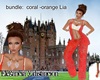 bundle:coral-orange Lia