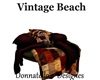 vintage beach bed