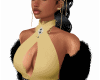 Black  Shrug 1 Faux Fur