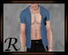 Open Shirt Blue