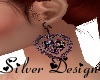 [SW] Flower Hrt Earrings