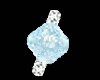 Aquamarine Diamond Ring 