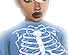 [K] Skeleton Hoodie