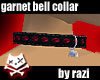 Garnet Bell Collar