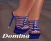 Royal Blue Diamond Heels