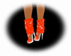 orange rave heels