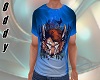 [Oddy] Blue Wolf Shirt