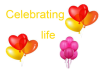 celebrating life banner