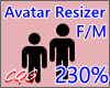 CG: Avatar Scaler 230%
