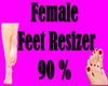 Female Feet Resizer 90%