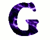 Animated purple G seat