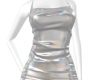 A^ Metallic Chic Dress