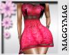 Pink HOT Dress XXL