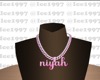 niyah custom chain