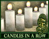 Candles in a Row