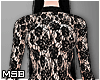 B | Black Lace Bow Dress