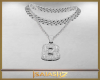 Necklace Letter B- Femal