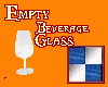 Empty Beverage Glass