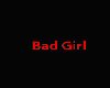 Black T Bad Girls red