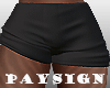 P.| Black Short Shorts