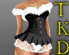 Black Fur Dress