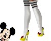 Mickey Costume Pumps+Sox