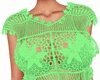 Green Crochet Top