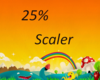 Avatar scaler 25%
