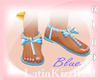 LK Minnie Blue Sandal