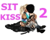 emo sitting kiss sticker