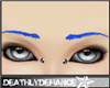 Blue Eyebrows Detailed