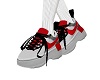 Red Black Kicks Sneakers