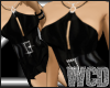 WCD black lycra dress