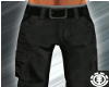 (dab) Black Cargo Pant