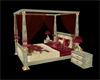 Antique Bed w/ Poses